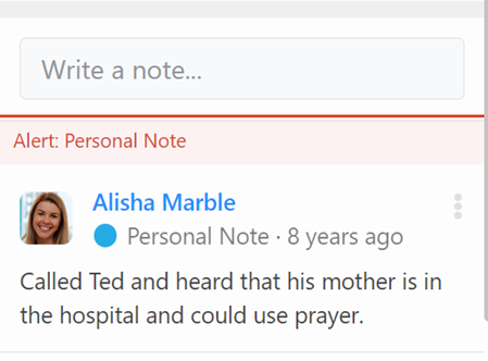 The final section is for notes. This will display notes for the sender. It also allows you to add new notes right from Outlook.&nbsp;&nbsp;